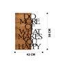Wallity Do More Of What Makes You Happy Negro y Nogal